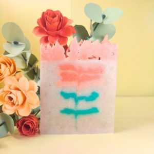 Fleur d'avoine, savon saponifié à froid à la crème d'avoine bio - Savonnerie artisanale Cos'mo Atelier - Jura 39