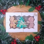 Coffret de Noël pour enfant - cadeau de Noël personnalisé - savon naturel saponifié à froid - Savonnerie artisanale Cos'mo Atelier - Jura (39)